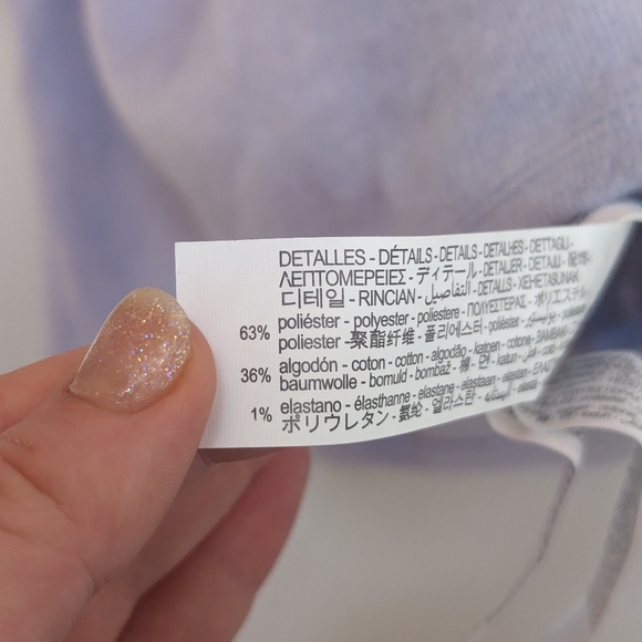 Zara lilac t-shirt - Picture 8 of 11